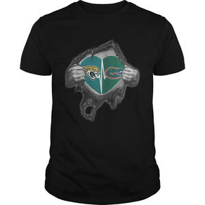 Jaguars Gators Its In My Heart Inside Me Shirt